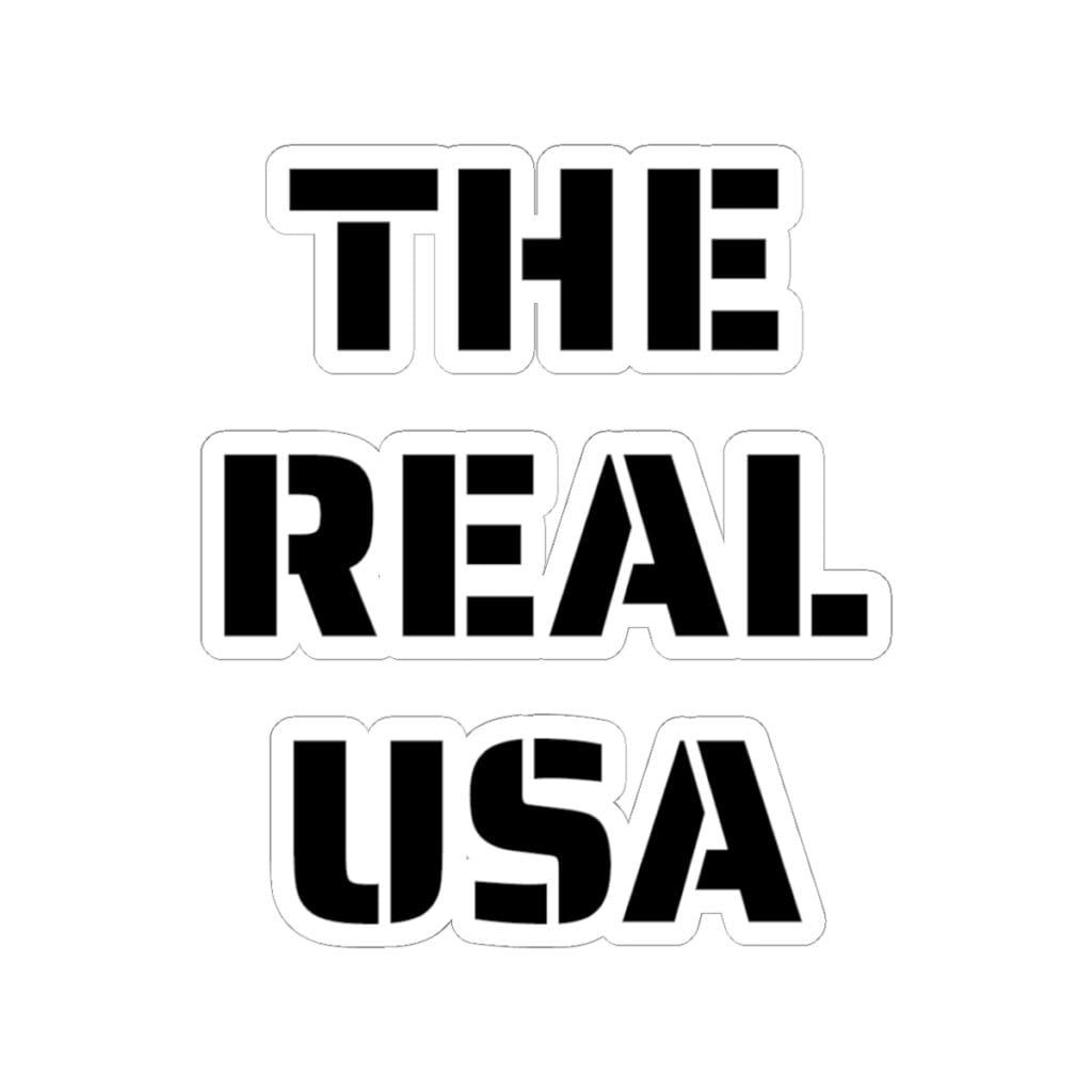 "REAL USA" Patriot Decal