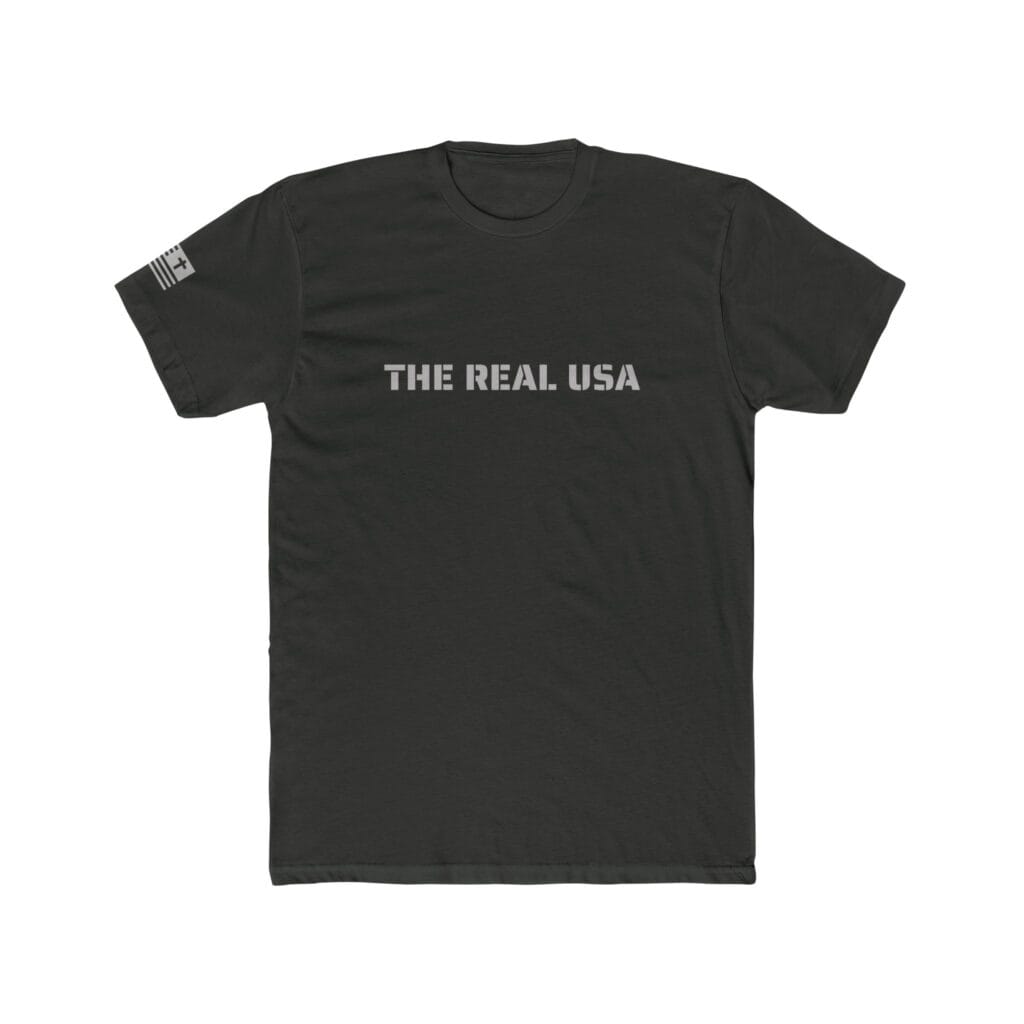 CLASSIC: "REAL USA" — Men's Tee