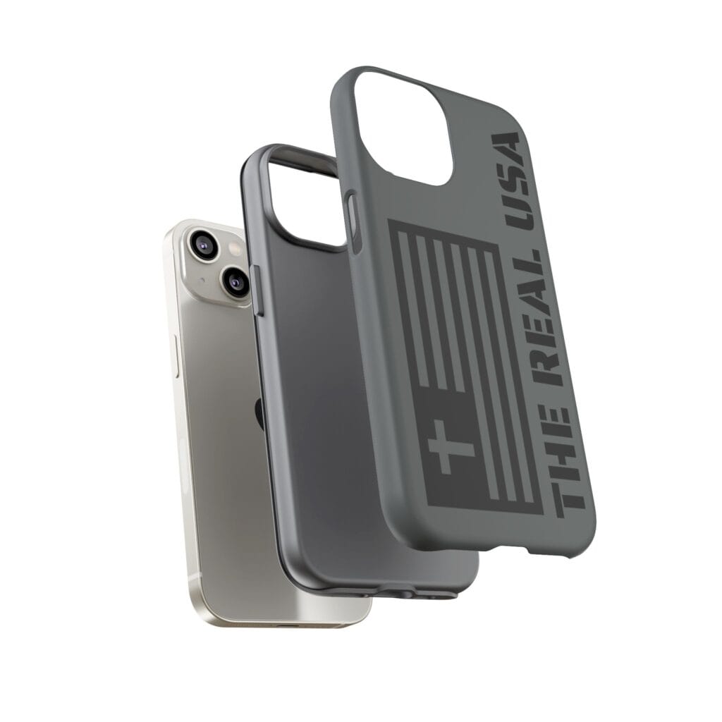 "REAL USA" iPhone Tough Case