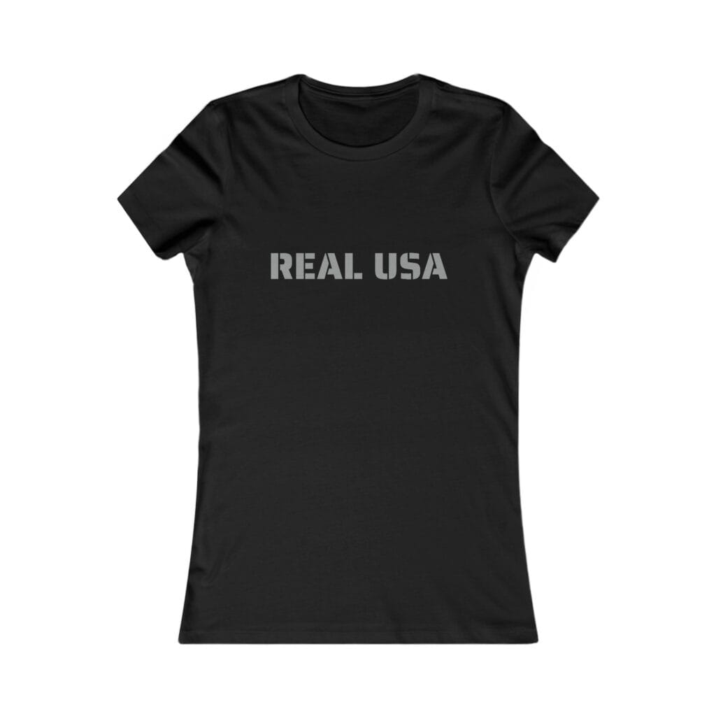 LIMITED: The Original "REAL USA" — Women's Tee